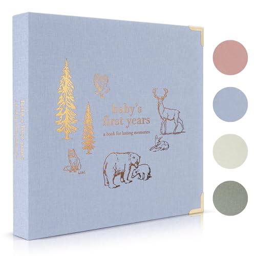 Keepsake Baby Memory Book for Boys and Girls – Timeless