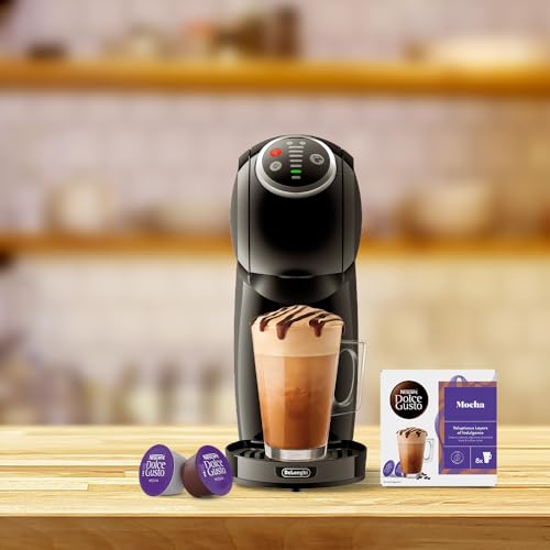 Image of NESCAFÉ DOLCE GUSTO - Mocha Coffee Pods (Pack Of 3) 216g Box By COUGAR | Cocoa & Arabica Coffee Pods | Rich Creamy Mocha Coffee Drink | Compatible with Machines - (Imported-UK)