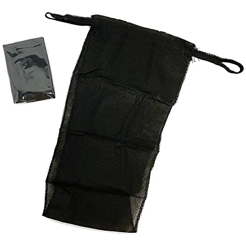 Forpro Disposable Bikini Panties, Non-Woven Disposable Underwear, Individually-Wrapped, One Size Fits Most, Black, 50-Count #TOP3