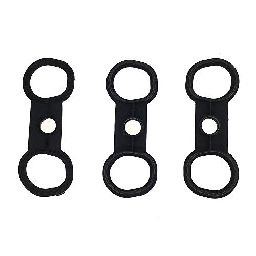 11127552280 11127559699 Camshaft Adjuster Eccentric Shaft Actuator Seal Gasket And 11127559311 11127582245 Engine Valve Cover Gasket Fits Bmw E81 E87 E90 E91 E93 E60 E61 E65 E66 X1 X3 X5 #TOP4