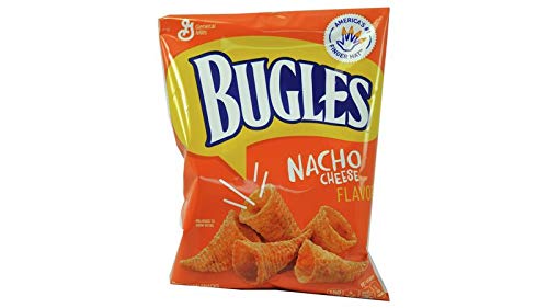 Bugles Nacho Flavored Corn Snack, 3 oz, 6 Count