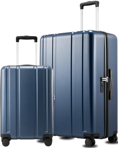 LUGGEX 2-Piece Hard Shell Luggage Set with Spinner