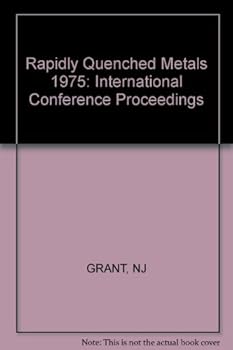 Hardcover Rapidly Quenched Metals Book