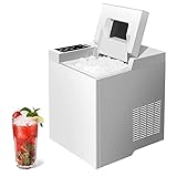 ✦ 110 W de alta potencia --- La eficiencia de trabajo de la máquina es alta. Con una gran capacidad de 1,3 l, la capacidad de almacenamiento de hielo es de unos 400 gy la producción de hielo de 24 horas puede alcanzar unos 15 kg.