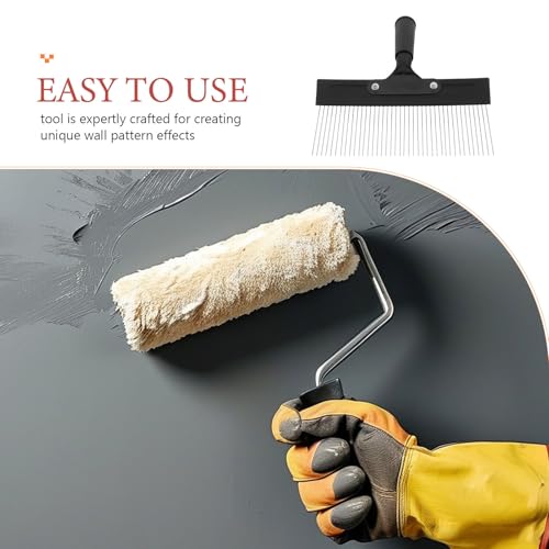 Herramienta de textura Vaguelly con mango ergonómico para patrones artísticos en yeso 4