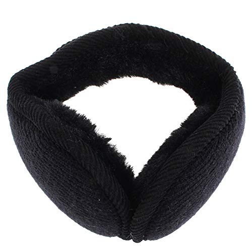 Ronrons Unisex Knitted Ear Warmers Fleece Winter Earmuffs Fur Earflap Ear Cover #TOP14