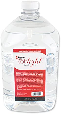 Sterno SoftLight Liquid Paraffin Lamp Oil, 1 Gallon image 5