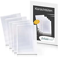 Zrilubkrelz® 100 Bolsas transparentes - 10 x 15 cm - bolsas plastico celofan - bolsitas transparentes pequeñas