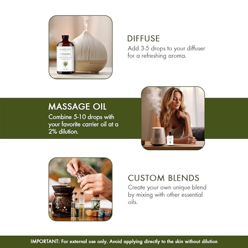 Image of Majestic Pure Citronella Essential Oil for Diffuser - 4 Fl Oz