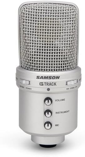 Samson G-Track USB Studiomikrofon mit integriertem Audiointerface Samson G-Track USB Studiomikrofon mit integriertem Audiointerface