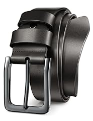 Gun Blk Buckle-black Belt