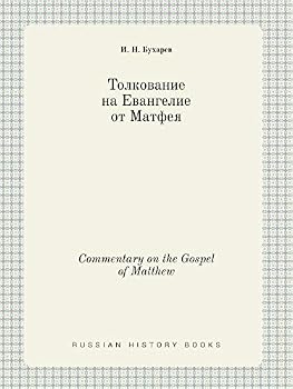 Paperback Commentary on the Gospel of Matthew [Russian] Book