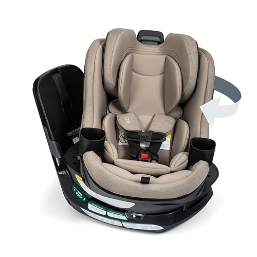 Britax Galaxy360 Slim Rotating Convertible Car Seat with SwivelSmooth Steel Ring – Teak by Britax - Used condition - US$404.41