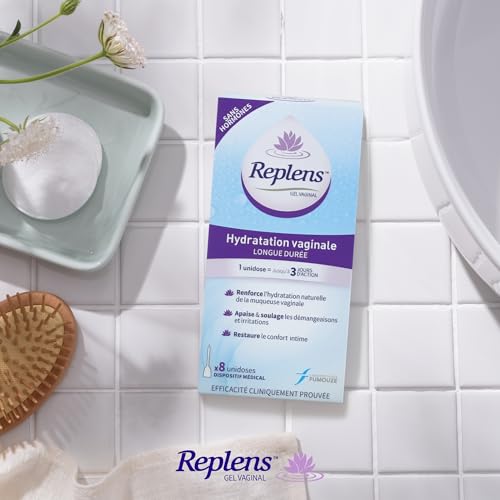 REPLENS - Gel Hydratant Vaginal pour Sécheresse Intime, Sans Parfum ni Hormones, Lot de 8 Unidoses – vue 8