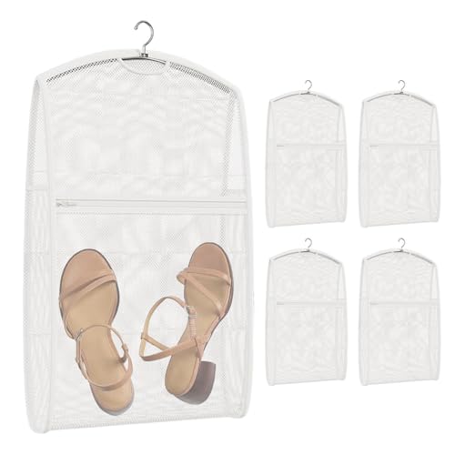 Saco para lavar zapatillas reutilizable y protector de calzado para secar botas en dormitorio