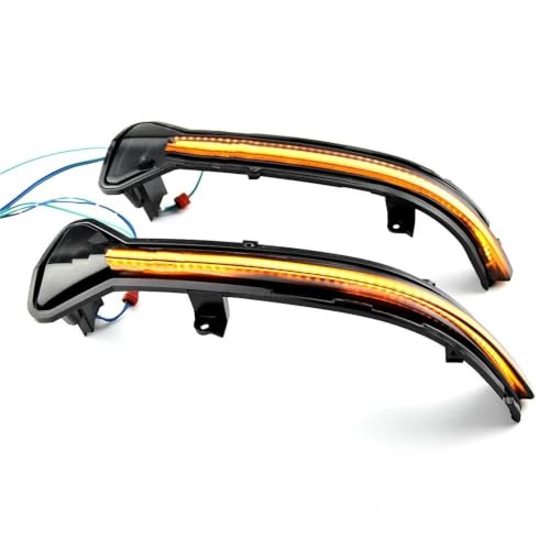 Intermitentes dinámicos espejo retrovisor BMW G20 G30 F90 G11 G32 G14 luz LED secuencial amarilla 3