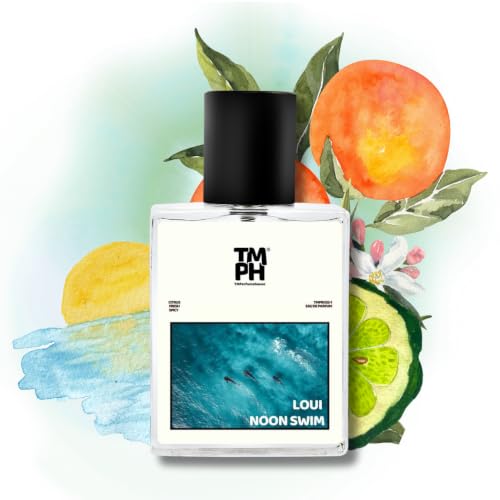 Image of TMPerfumehouseLoui Noon swim EDP for Men & Women | Fruity, Aquatic & Long Lasting Perfume Spray | Citrusy & Fresh spicy Fragrance | Luxury Gift for Him & Her | TMPH | 50ml