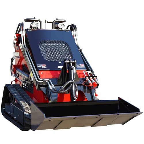 MMS MS360T Mini Crawler Skid Steer Loader