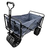 折り畳みできる オフロードワゴン RE-CW1001-GY