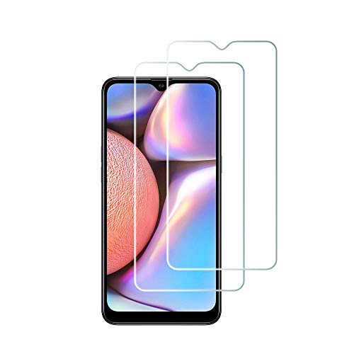 Tempered Glass film Compatible for Samsung Galaxy A10S Screen Protector HD Clear Protective film 2-Pack Anti-Scratch Bubble Free Tempered Glass Screen Protector