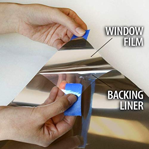 Película Reflectiva para Ventanas Privacidad SW 35.4x16.5ft miniatura 6