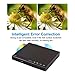 Multi-Region DVD Player - HDCD/CD/VCD/USB Compatible Media Player with Remote Control, Compact Design for Home & Travel (PAL/NTSC)