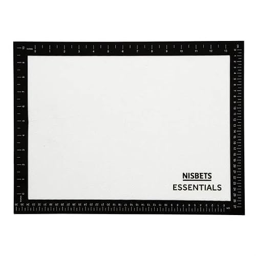Nisbets Essentials Non-Stick Silicone Baking Mat 400x300mm - Reusable Oven Bakeware Sheet for Pastries, Bread, Biscuits JA905