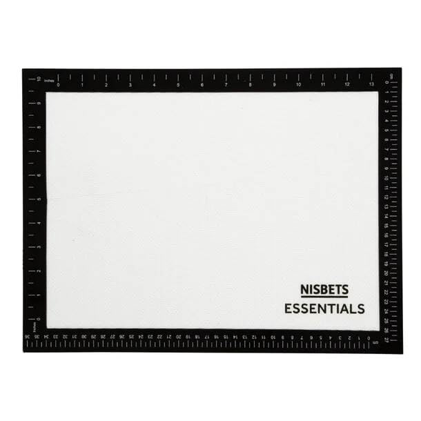 Nisbets Essentials Non-Stick Silicone Baking Mat 400x300mm - Reusable Oven Bakeware Sheet for Pastries, Bread, Biscuits JA905