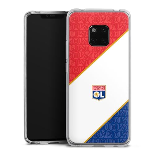 Coque Huawei Mate 20 Pro anti-choc silicone Olympique Lyonnais souple