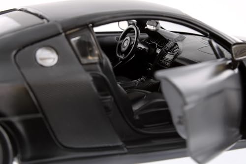 Audi R8 Hard Top, Negro Mate - Modelo a Escala 1:24 miniatura 7
