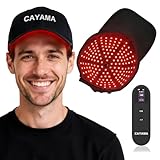 CAYAMA Red Light Hair Growth Cap for Men & Women, 528 Total Light Emitters, Rechargeable Controller, Cordless Sessions, 4 Modes with Adjustable 10–20 Min Timer, At-Home Scalp Care