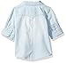 Levi's Baby Girls' 3/4 Sleeve Denim Western Shirt, Bleach Out, 24M