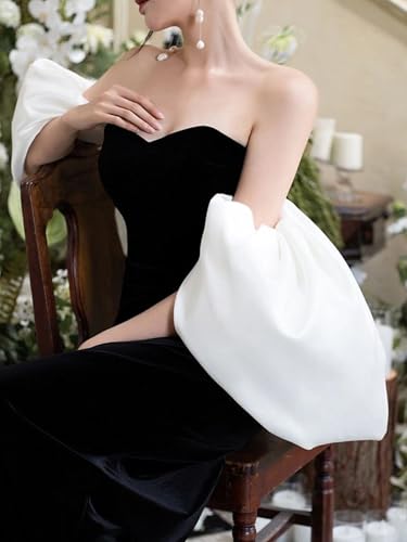 Satin Puffy Shawl Arm Sleeves for Women3