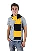 RESULT TEAM SCARF FOOTBALL RUGBY SPORT - 12 COLOURS (BLACK / GOLD) #1