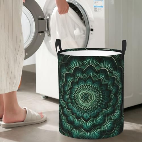 Panier à linge autonome et pliable avec revêtement imperméable - 7