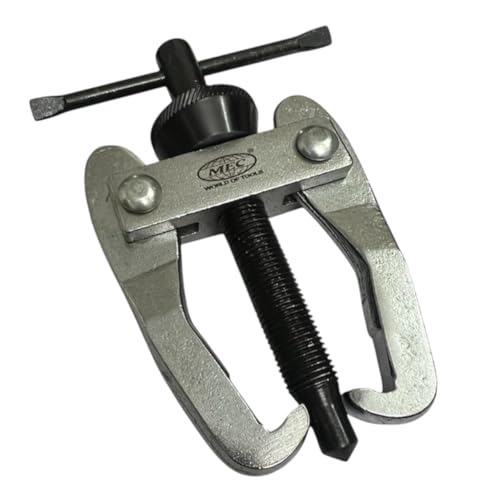 Image of MEC 2-Jaw Gear Bearing Puller - Removal Tool for Gears, Pulley, and Flywheel with Heavy Lock Nut and Spindle (4 inch (100mm))