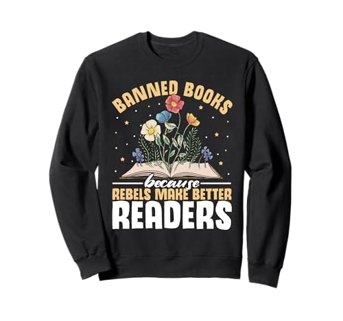 Banned Book Lover Librarian Reading Banned Books Sudadera