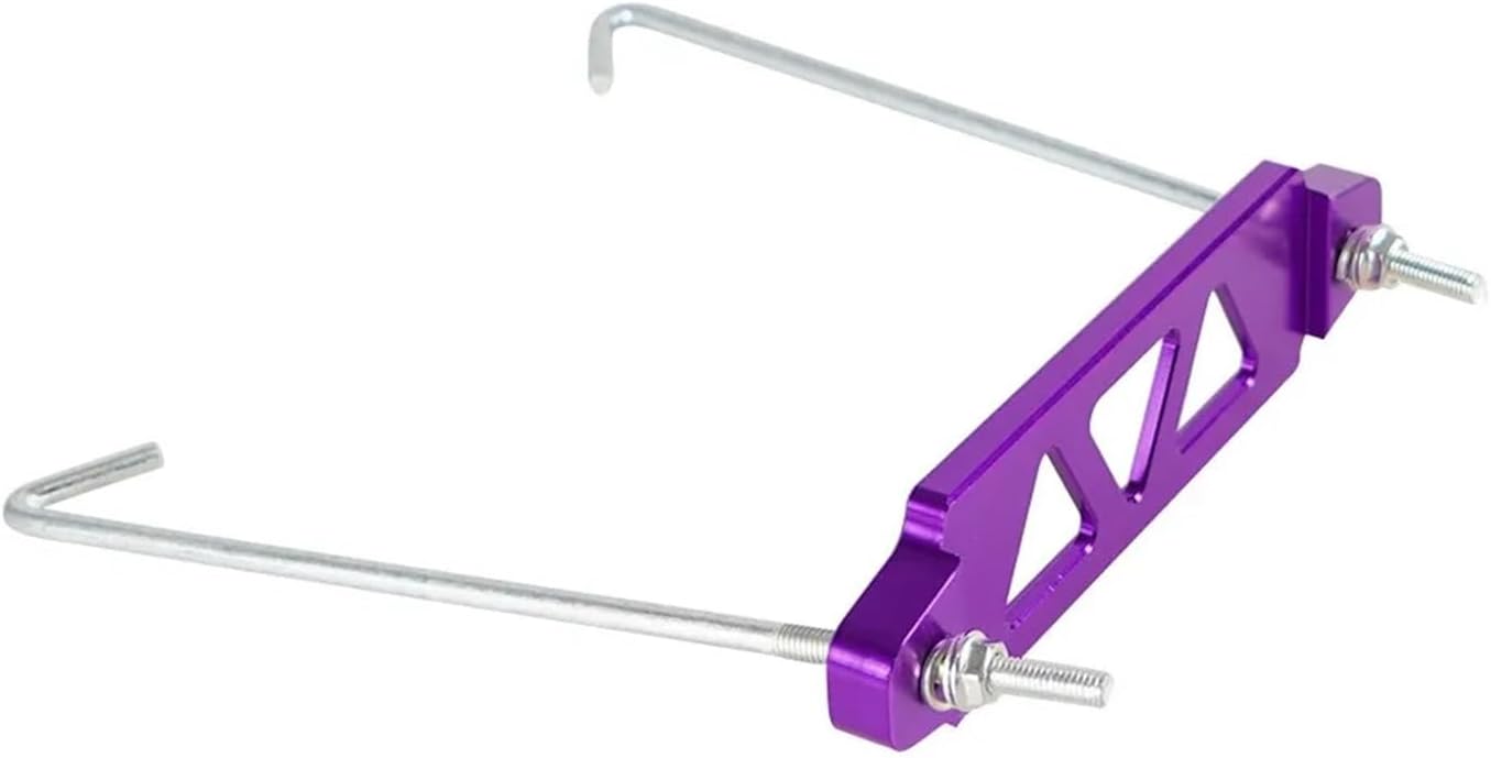 Fixed Bracket Car Tie Down Hold Bracket Lock Aluminum Tie Down Fit for Honda Fit for Civic EG DEL SOL S2000 Fit for Acura Integra Universal(Purple)