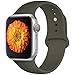 Misker Sport Band Compatible with Apple Watch 42mm 38mm 40mm 44mm,Soft Silicone Strap Replacement Wristbands Compatible with Apple Watch Sport Series 4/3/2/2