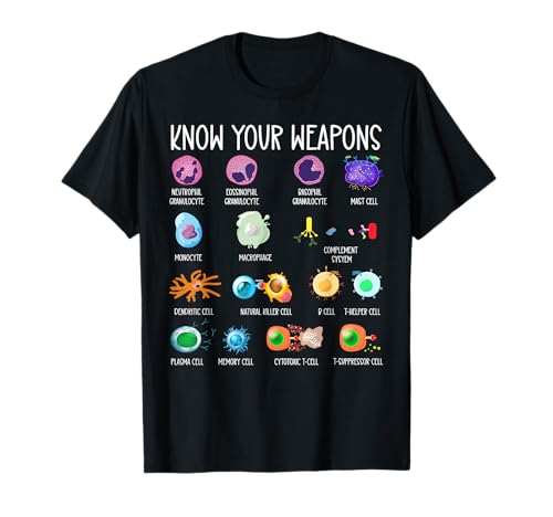 Immune System Tee, Know Your Weapon Tee T-Shirt