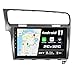 Produktbild 2+32G Android 11 Autoradio für VW Golf 7 2013-2018 mit Wireless Apple Carplay Android Auto, 10 '' HD Touchscreen Bildschirm mit Navi Bluetooth GPS FM RDS WiFi SWC USB EQ HiFi Canbus + Rückfahrkamera