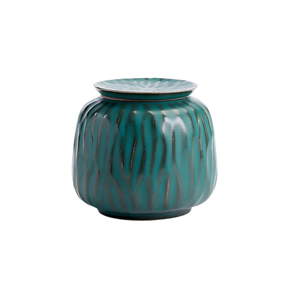 Ceramic Tea Box Retro Ceramic Chiński Styl Herbaty Puszka Do Przechowywania Herbaty Mały Wykwintny Herbata Herbata Tin Przechowywanie Herbaty Can Czarna Herbata Zielona Herbata Herbata Tin