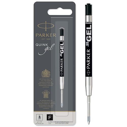 Image of Parker gel ball pen replacement core F Black 2020762 regular import goods