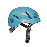 Casco de escalada Hombres Mujeres niños Montañismo Escalada Protecciónla Cabeza Deportes al Aire Libre Safety Riding Helmet Escalada y Alpinismo Casco de Seguridad Mountain Road Bike Universal