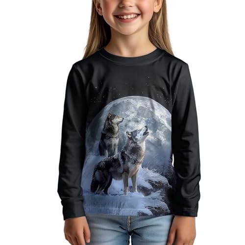 Image of Uourmeti Teens Girls Long Sleeve T Shirts Fall Outfits Boys Active Sportswear Running Tops