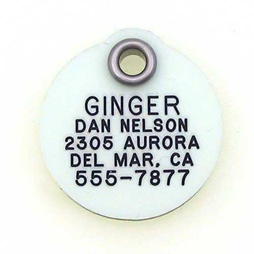 stamped dog tags for pets