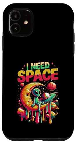 I Need Space �J���t�� �G�C���A�� �����Ă��� �� �f�� ��� �X�}�z�P�[�X iPhone 11 �p