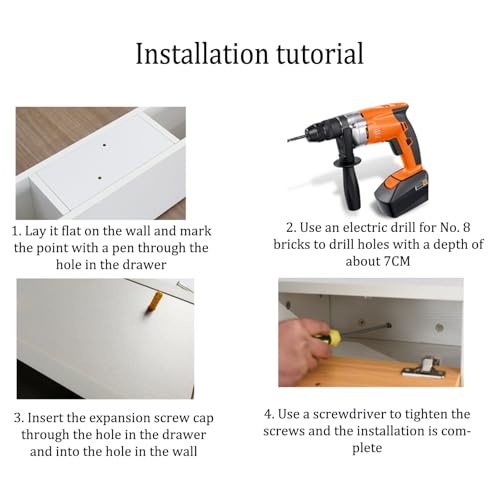 Meuble TV mural minimaliste suspendu avec rangements pour écran plat