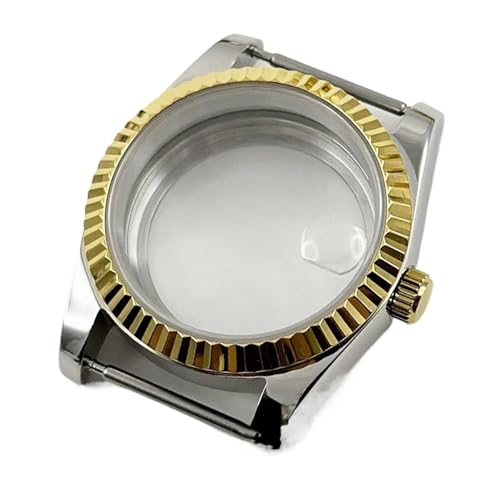 [XGYOMVB] 36MM/40MM �t���[�e�b�h�J�[�u NH34 NH35 NH36 NH38 �X���C�h���b�N�u���X���b�g �h�����v�P�[�X �T�t�@�C�A�N���X�^�� ETA2824 PT5000�P�[�X(A1,36mm Case NH35 NH36)