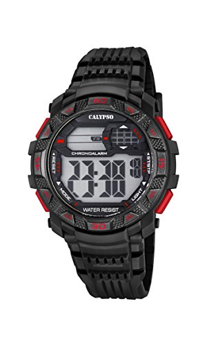 Preisvergleich Produktbild Calypso Herren Digital Uhr mit Plastik Armband K5702 / 5